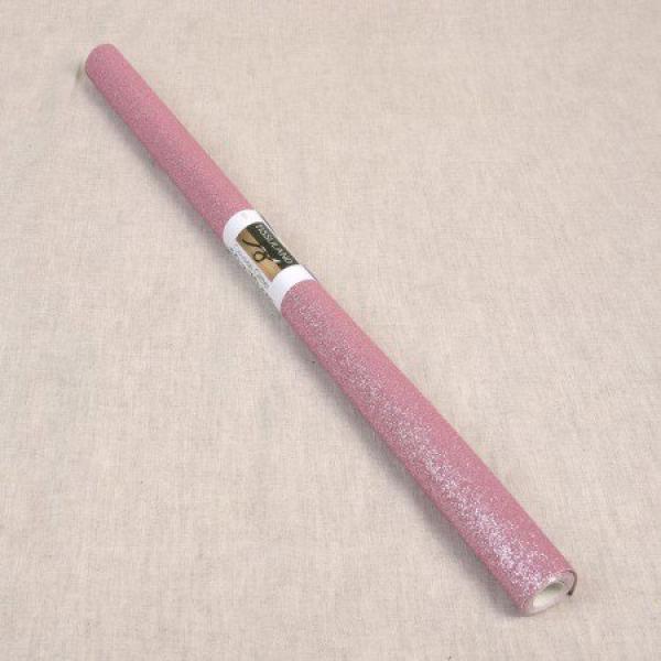 50x70 cm Zuschnitt Glitzerfolie Rosa